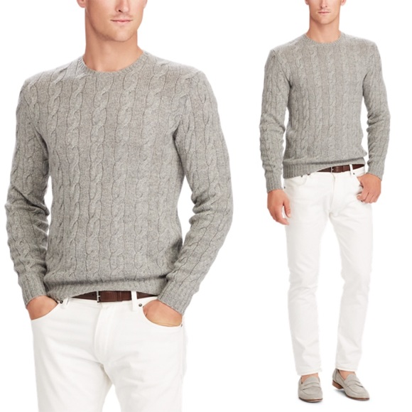 Ralph Lauren Purple Label Other - RALPH LAUREN Purple Label Cable Cashmere Sweater